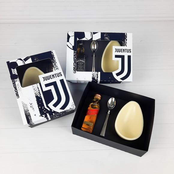 Arquivo de Corte Caixa Ovo de Colher Juventus Páscoa