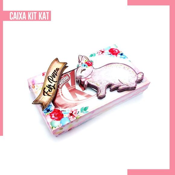 Arquivo Silhouette Caixa Kit Kat Páscoa Coelhinha