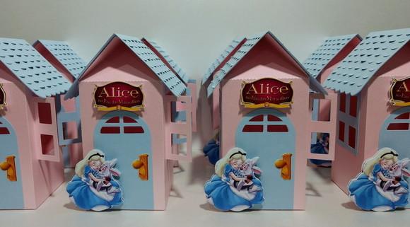Arquivo de Corte Casinha Alice no Pais das Maravilhas