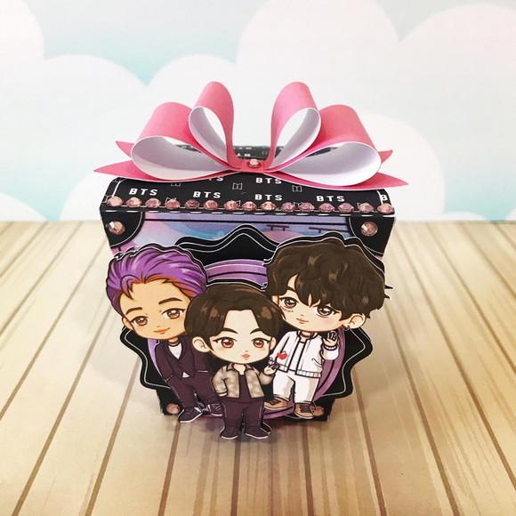 Arquivo de Corte Caixa Sushi Bts