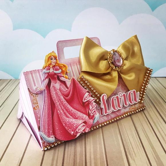 Arquivo de Corte Sacolinha Boleada Princesa Aurora