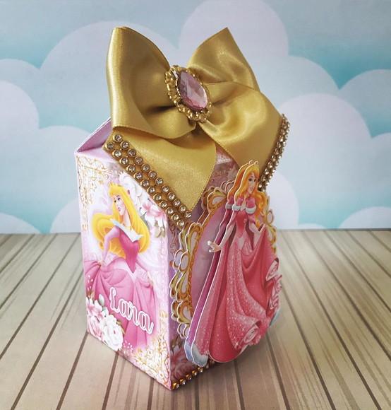 Arquivo de Corte Caixa Milk Princesa Aurora