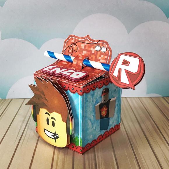 Arquivo de Corte Caixa Porta Canudinho Roblox