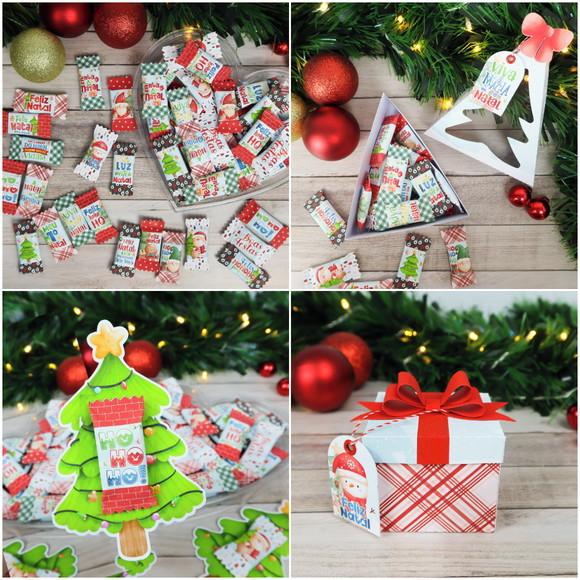 Arquivo Silhouette Kit para Balinhas de Natal