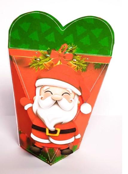 Arquivo de Corte Caixa Coração Natal