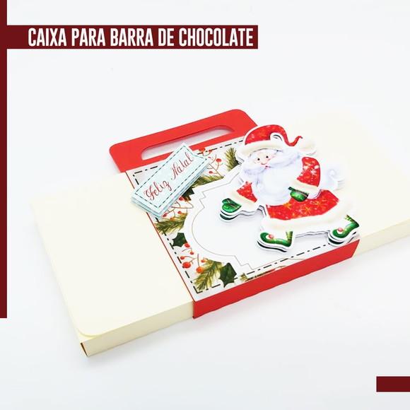 Arquivo de Corte Caixa para Barra de Chocolate Natal
