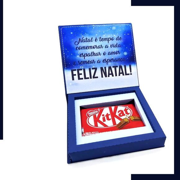 Arquivo Studio Caixa para Kit Kat Natal