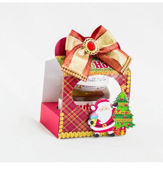 Arquivo Silhouette Caixa Sacolinha Nutella Natal
