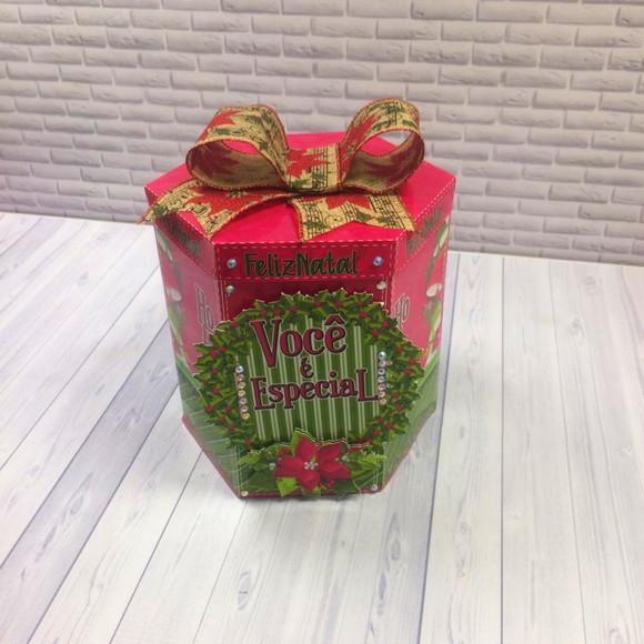 Arquivo Silhouette Caixa Panetone 500g Natal