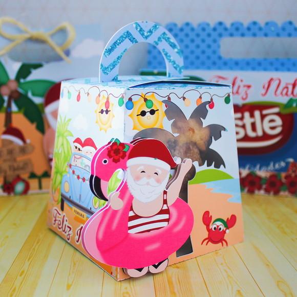 Arquivo Studio Caixa Mini Panetone (80g) Férias de Natal