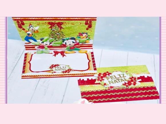 Arquivo Silhouette Cartão Convite Natal Infantil