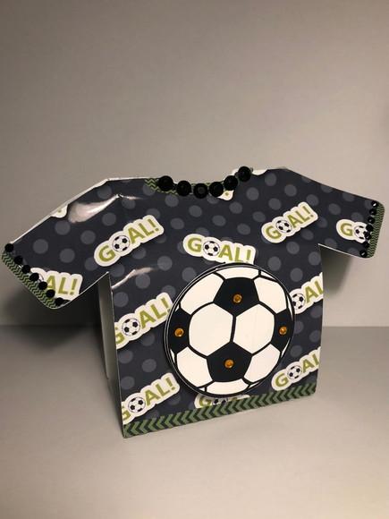 Arquivo de Corte Caixinha Camisa Futebol