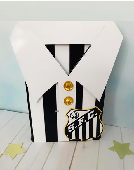 Arquivo Studio Silhouette Caixa Camisa Futebol Sant0s