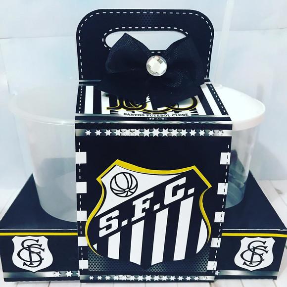 Arquivo Silhouette Kit Cineminha Futebol Sant0s
