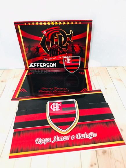 Arquivo De Corte Convite Festinha Futebol Flamengo