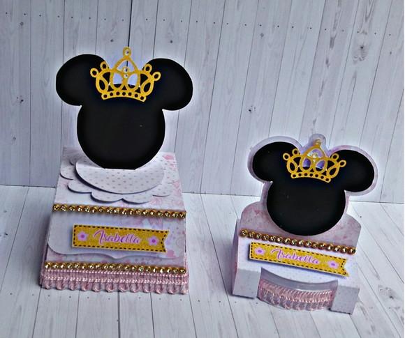 Arquivo De Corte Latinha Minnie Luxo Rosa