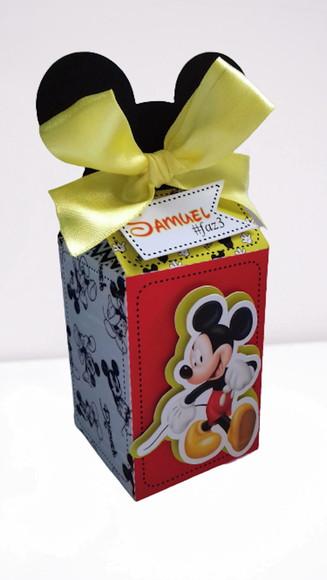 Arquivo Silhouette Caixa Milk Mickey