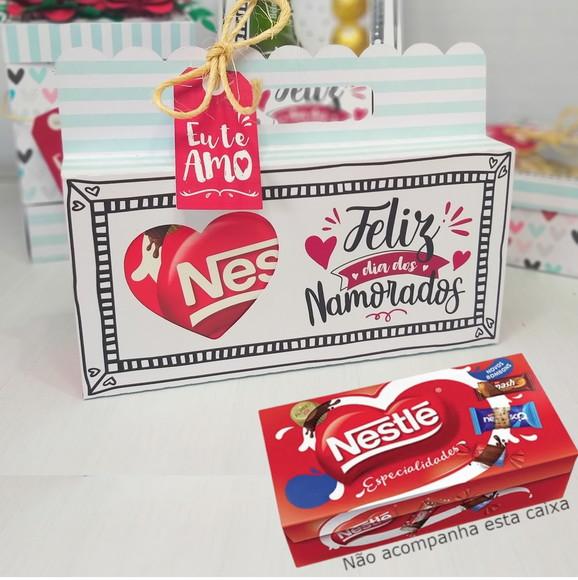 Arquivo Silhouette Embalagem Para Caixa Nestle Namorados