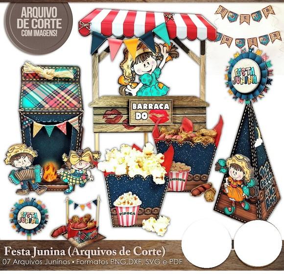 Arquivo Svg Kit São João Kit Festa Junina Arraiá
