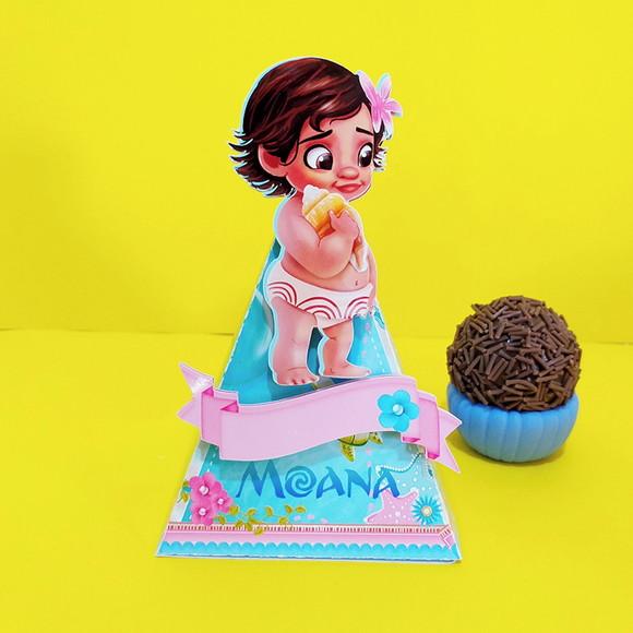 Arquivo Silhouette Piramide Moana baby