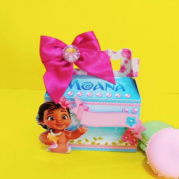 Arquivo Silhouette Caixa surpresa Moana