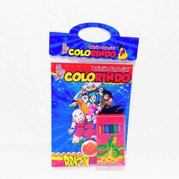 Arquivo De Corte Revistinha De Colorir Dragon Ball [pdf]