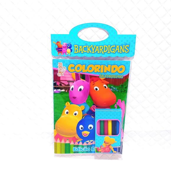Arquivo de Corte Revistinha de Colorir Backyardigans pdf