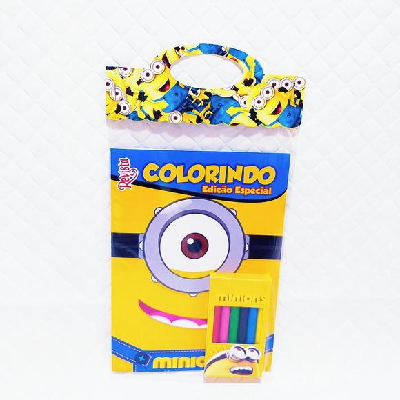 Arquivo de Corte Revistinha de Colorir Minions pdf