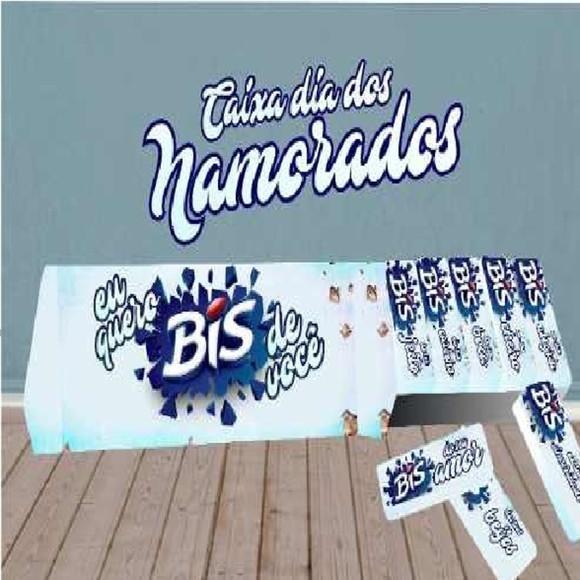 Arquivo de Corte Silhouette - Capa para Caixa Bis Namorados
