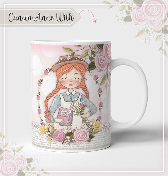 Estampa para Canecas Anne with PDF PNG