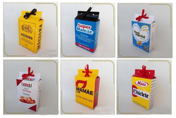 Arquivo Silhouette Kit 6 Caixas dia das Mães Vovó