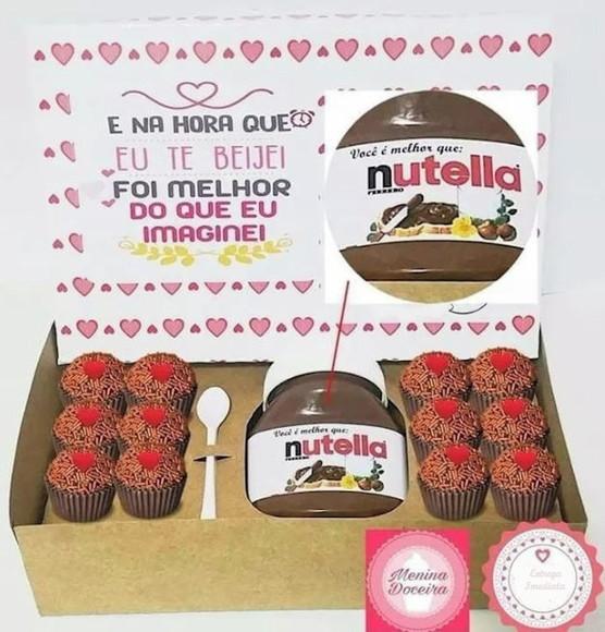 Arquivo Silhouette Caixa Nutella dia dos Namorados