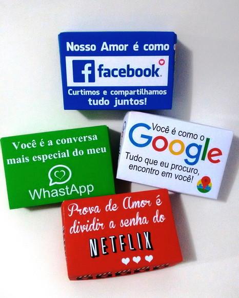 Arquivo Silhouette Caixas Redes Sociais Namorados