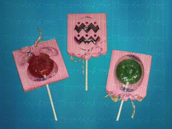 Lapela Porta Pirulito Lollipops Arquivo Silhouette