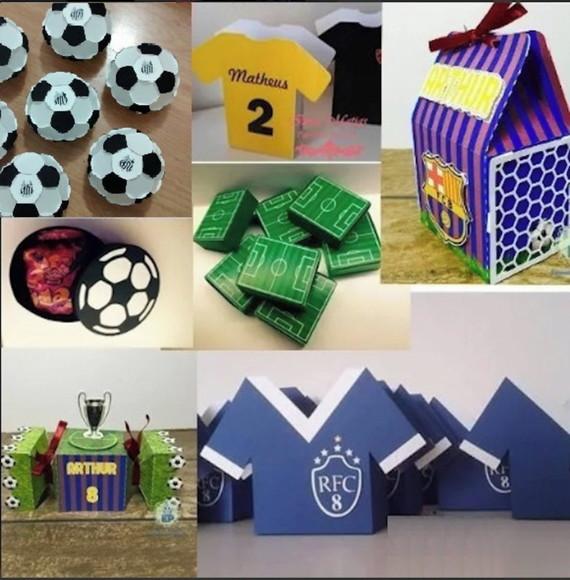 Festinha Infantil Futebol Copa do Mundo Molde P Corte Studio