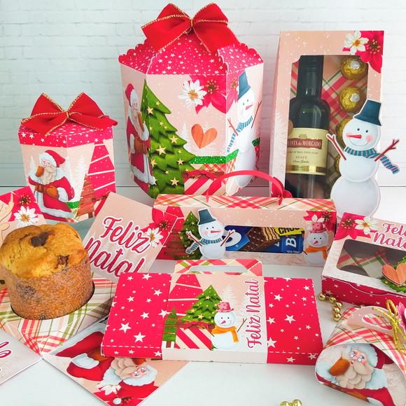 Arquivos Silhouette Kit Especial de Caixas Para Natal