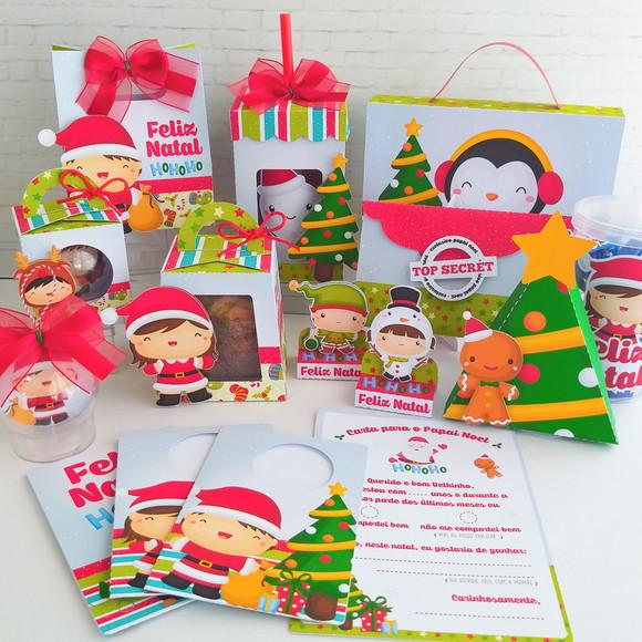 Arquivos Silhouette Kit Especial de Caixas Para Natal