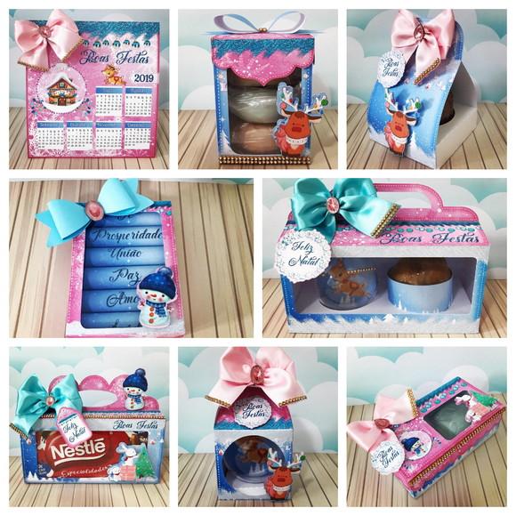 Arquivos Silhouette Kit Especial de Caixas Para Natal