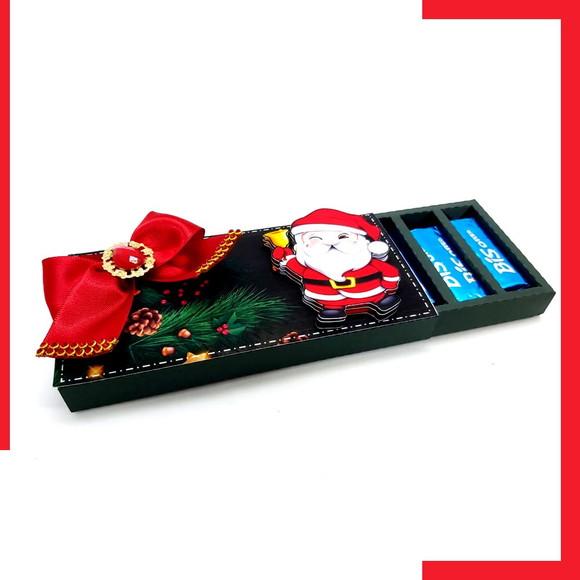 Arquivo Silhouette Caixa Para 06 Bis Natal