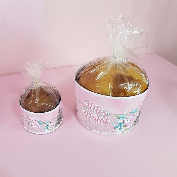Saia para Panetone Arquivo de corte Silhouette de natal