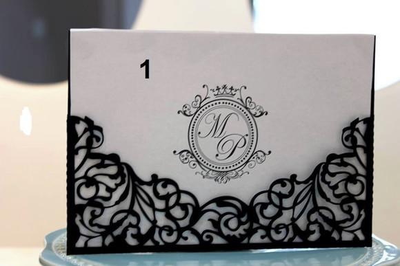 Arquivo Corte Silhouette Envelope Rendado Convite