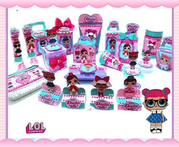 Arquivo de corte Silhouette Kit Lol Surprise