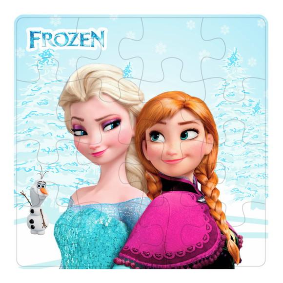 Arquivo Silhouette Quebra Cabeça Frozen dias das Cri