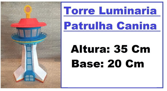 Arquivo de Corte Studio - Torre Gigante Patrulha Canina Centro de