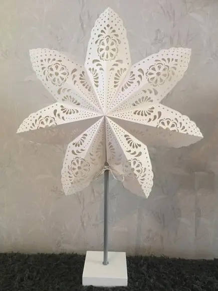 Arquivo Silhouette Estrela Decorativa 3d Natal 2