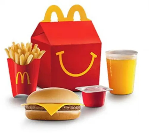 Caixa Mc Lanche Feliz + Batata Frita / Arquivo Silhouette