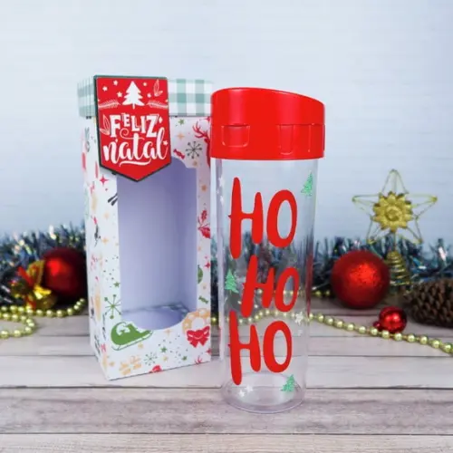 Arquivo Studio Caixa Garrafa Acrilico Natal