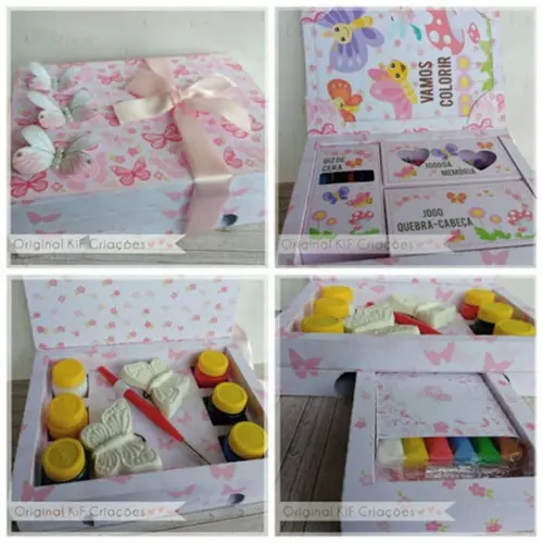 Arquivo Silhouette Kit Infantil Diversão Colorir