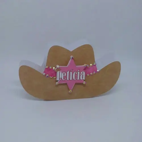 Arquivo Digital Caixinha Chapeu Cowgirls Cowboy Meninas