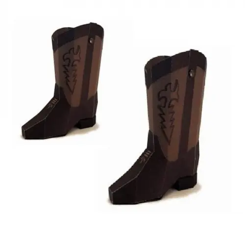 Arquivo de Corte Silhouette Bota 3d Country Cowboy